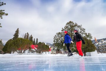 Ice skating
