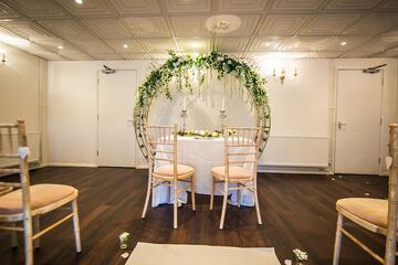 Indoor wedding
