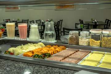 Breakfast buffet