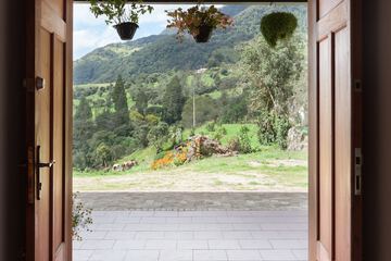 Interior entrance