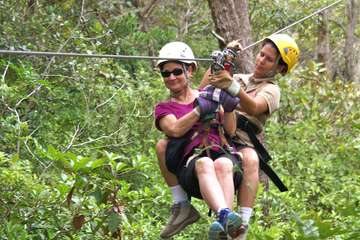 Ziplining