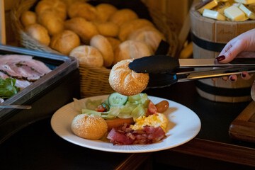Breakfast buffet
