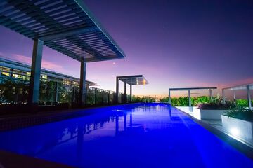 Rooftop pool