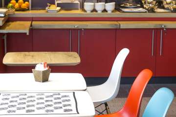 Breakfast area