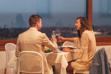 Couples dining