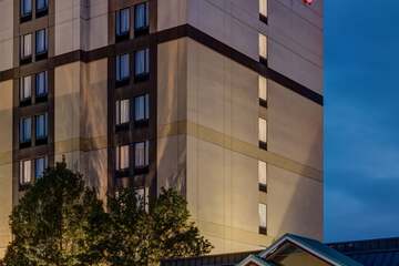 Front of property - evening/night