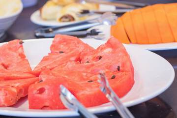 Breakfast buffet