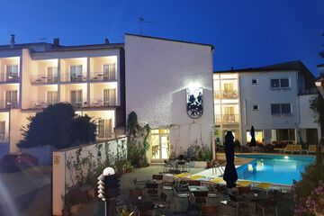 Front of property - evening/night