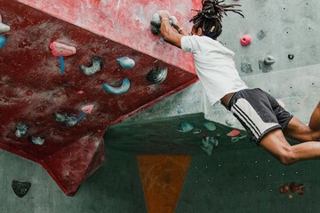 Rock climbing wall - indoor