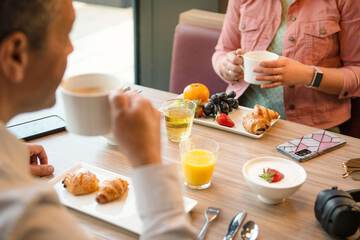 Breakfast area