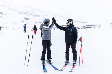Skiing
