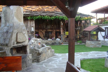 outside
