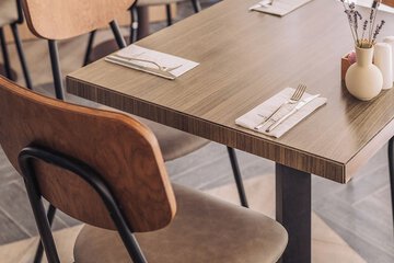Breakfast area