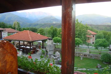 outside