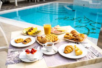 Breakfast buffet