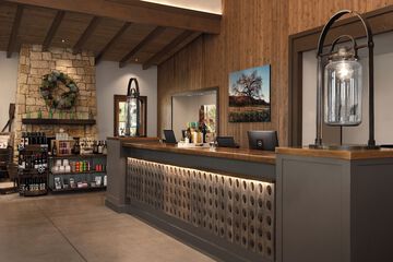 Check-in/check-out kiosk