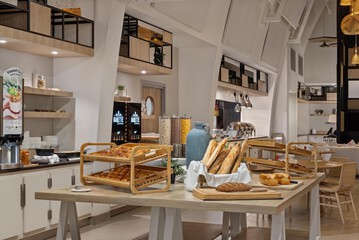 Breakfast area