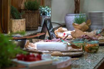 Breakfast area