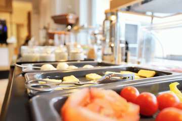 Breakfast buffet