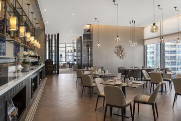 Breakfast area