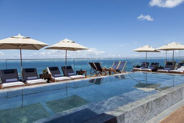 Rooftop pool