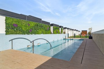Rooftop pool