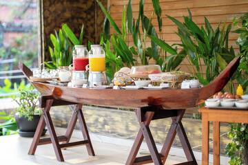 Breakfast buffet