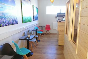 Lobby sitting area