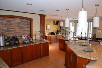 Breakfast area