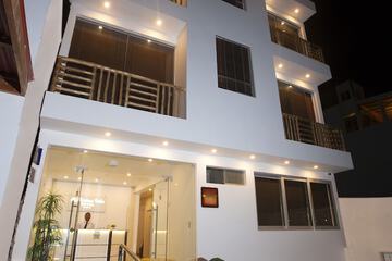 Front of property - evening/night