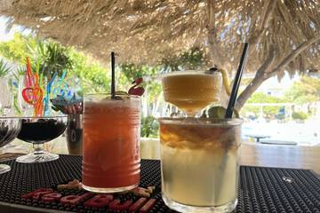 Poolside bar