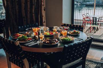 Breakfast buffet