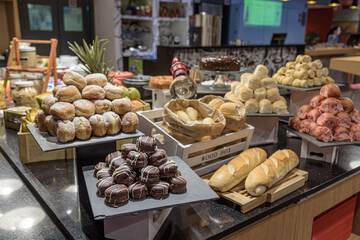 Breakfast area