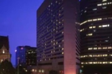 Front of property - evening/night