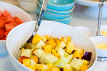 Breakfast buffet