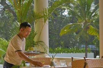 Breakfast area