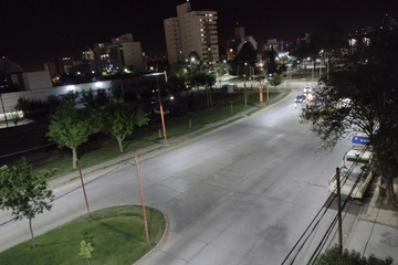 outside