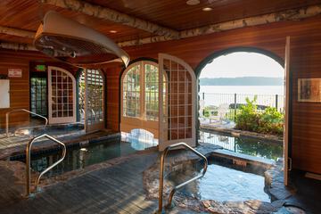 Indoor/outdoor pool