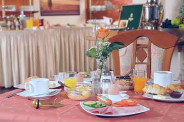 Breakfast area
