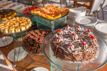 Breakfast buffet