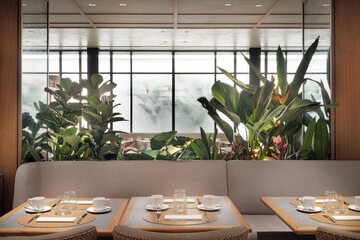 Breakfast area