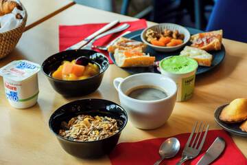 Breakfast buffet