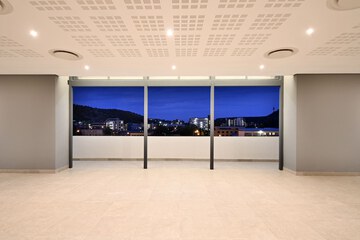 Outdoor banquet area
