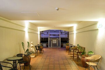 Interior entrance
