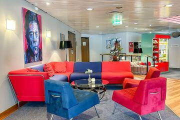 Lobby sitting area