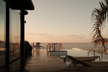 Rooftop pool