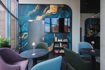 Lobby sitting area