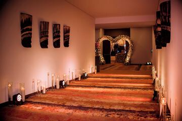 Indoor wedding