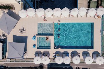 Rooftop pool