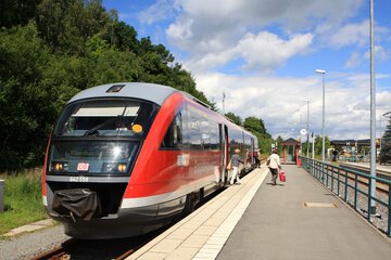 Train station shuttle